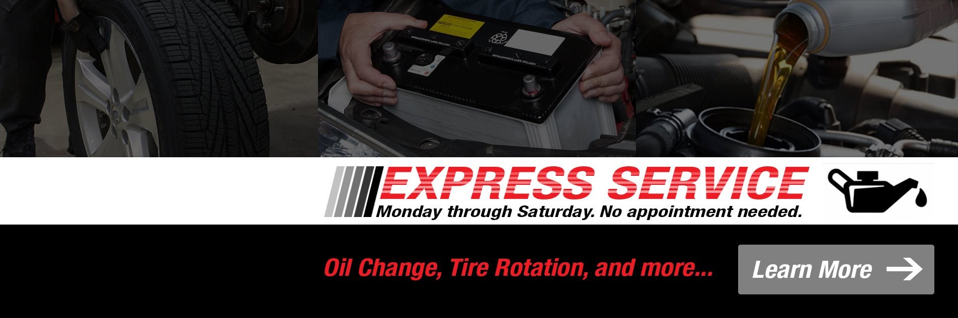 Express Oil Change, Tire Rotation, and more at Thelen!